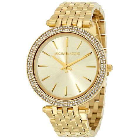 uhren michael kors damenuhren|Michael Kors gold diamond watch.